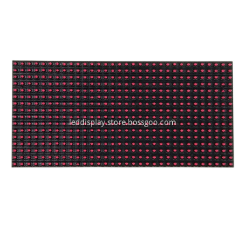 P10 Outdoor Single Red Color LED Module